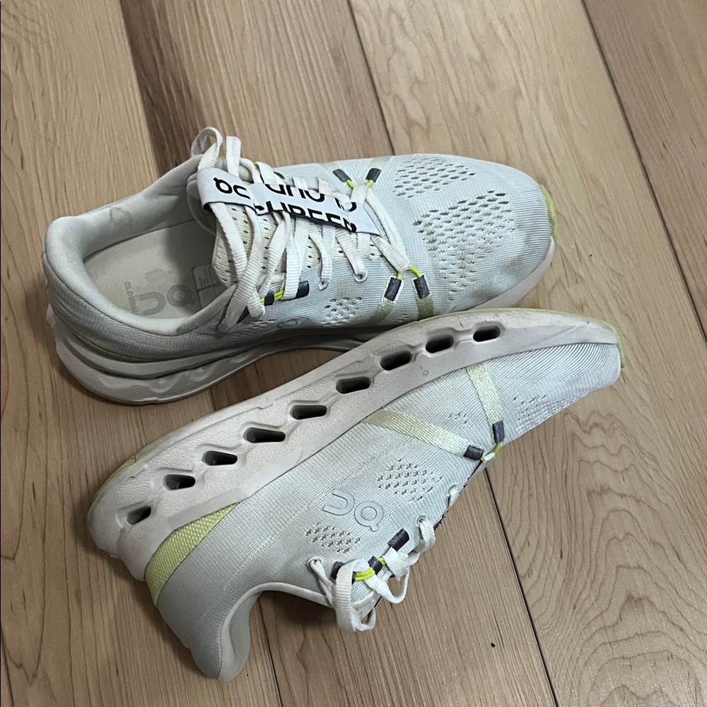 On Cloud CloudTech White Running Sneakers - image 1